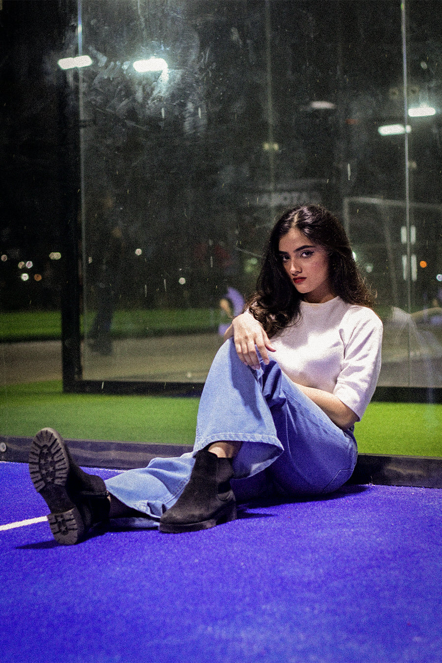 "Baddie" Wide-Leg Jeans - Sky Blue #0041 For Her