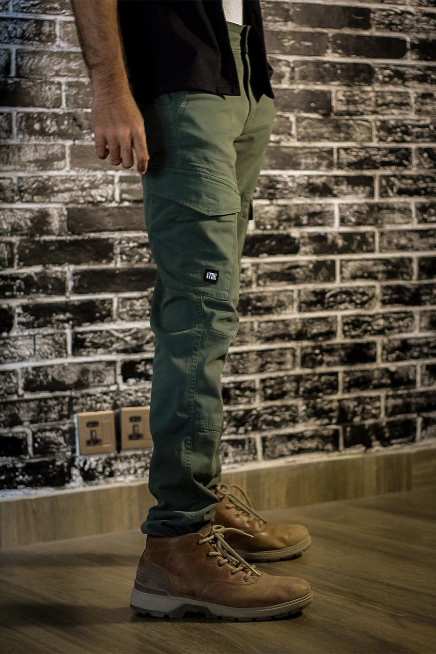 Olive Green Regular-Fit Cargo Pants 2.0 #0012 (upgraded version)