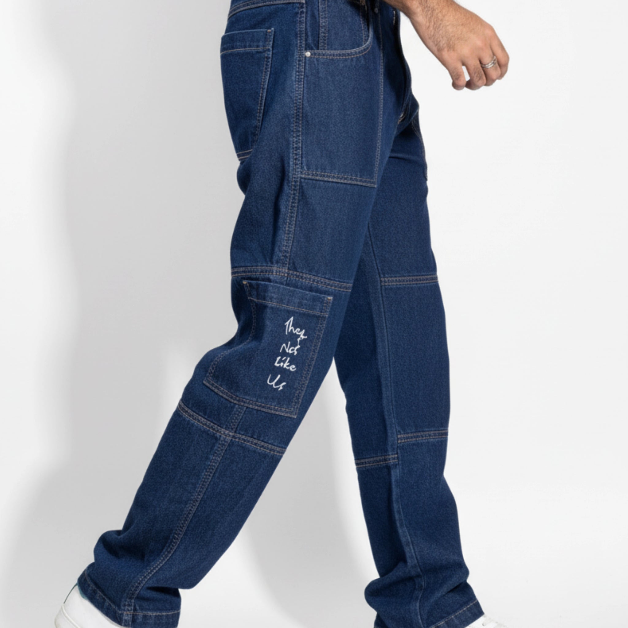 Straight-Fit Commando Jeans Classic Blue Denim (Uni-sex) #0032