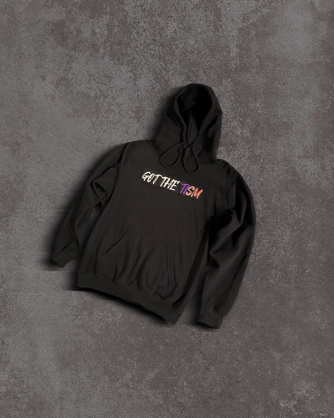 Exclusive “Got the Tism” Black Hoodie(Uni-Sex) Ft. DualVisor