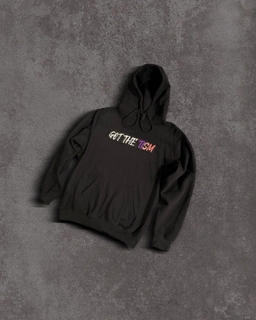Exclusive “Got the Tism” Black Hoodie(Uni-Sex) Ft. DualVisor