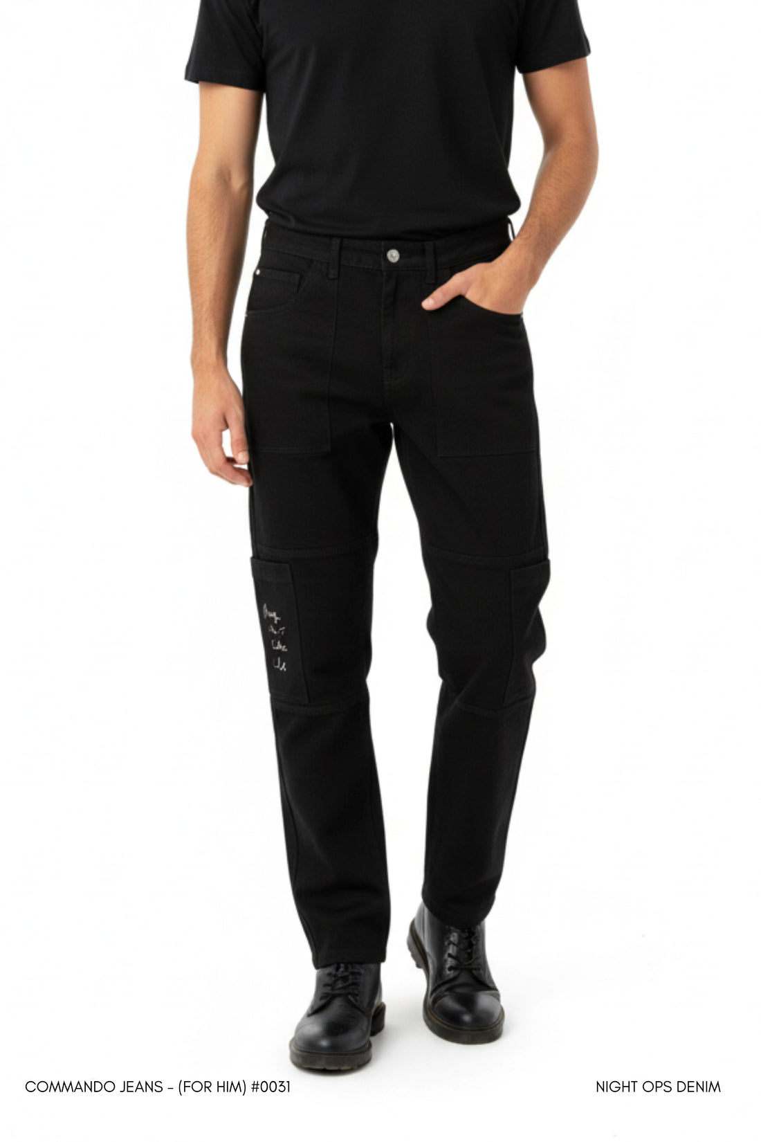 Straight-Fit Commando Jeans - Night Ops Denim (Uni-sex)  #0031