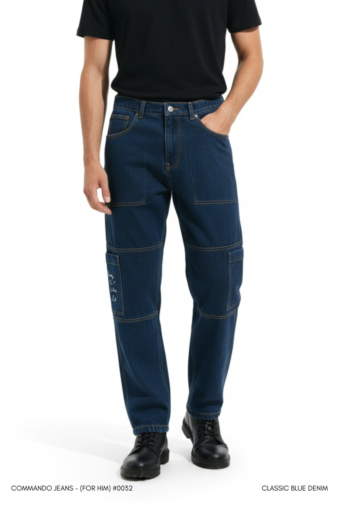 Straight-Fit Commando Jeans Bundle ~ Pack of 2 (Unisex)