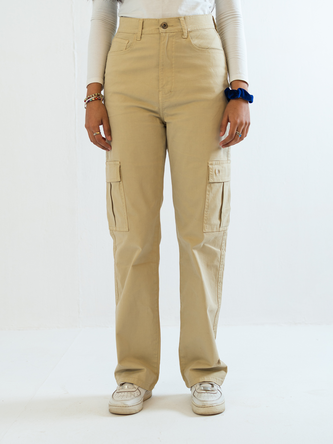 Straight-Fit Beige Cargo Pant #0023 (uni-sex)