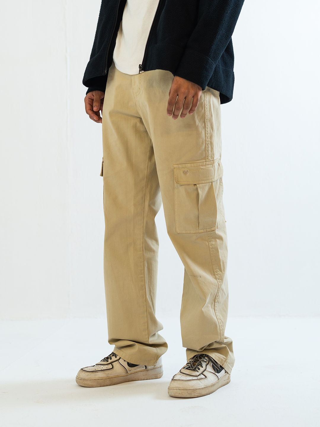 Straight-Fit Beige Cargo Pant #0023 (uni-sex)