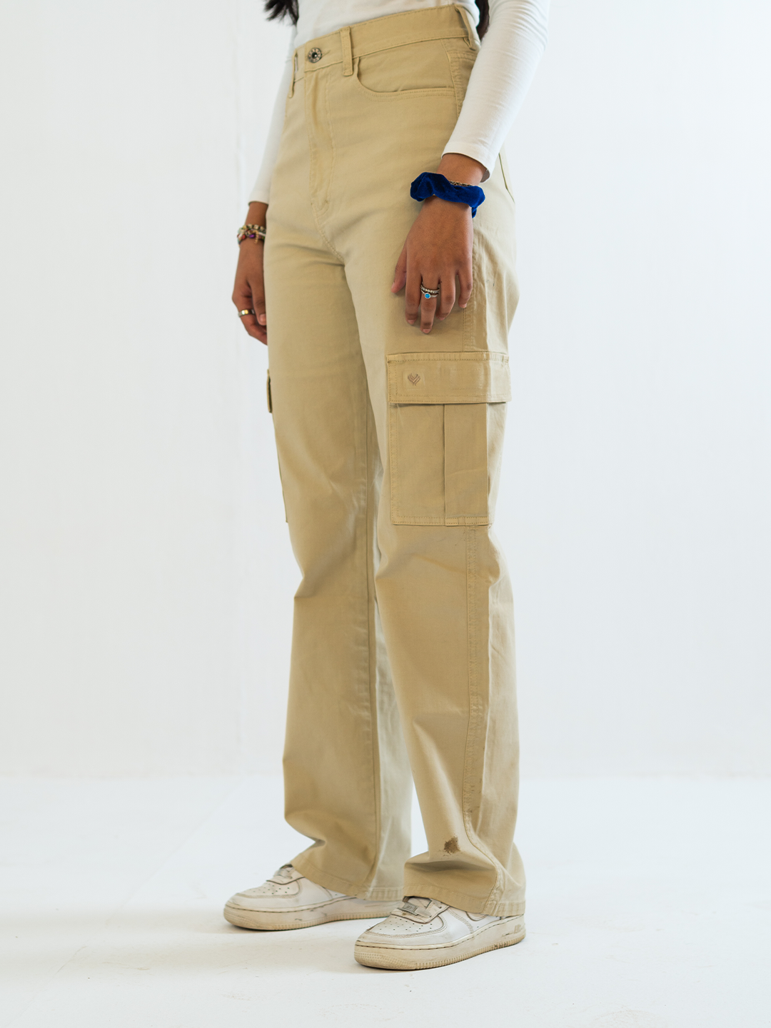 Straight-Fit Beige Cargo Pant #0023 (uni-sex)