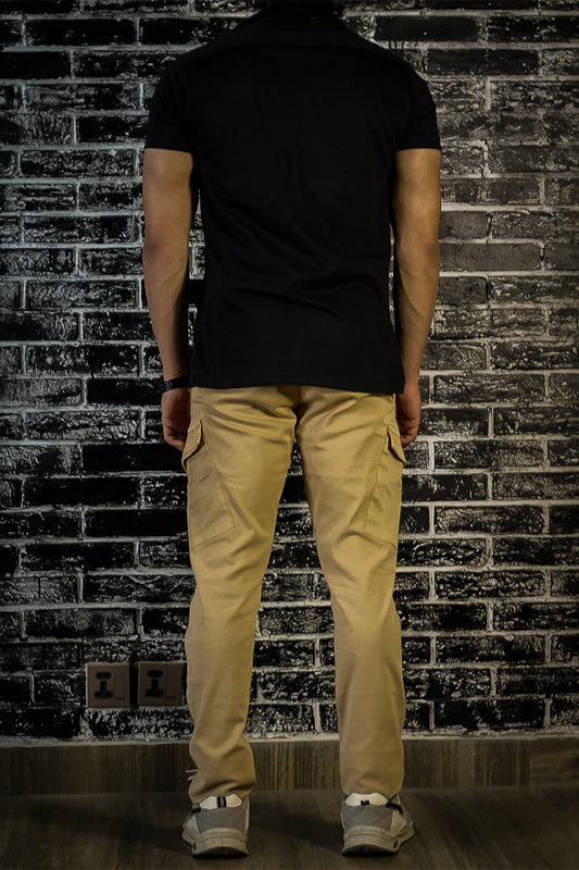 Khaki Biker Cargo Pants 2.0 #0013 (upgraded version)
