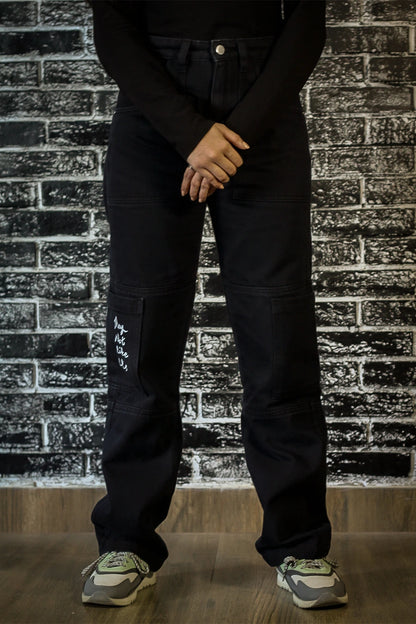 Commando Jeans - Night Ops “They not like Us” Embroidery (Uni-sex)  #0031