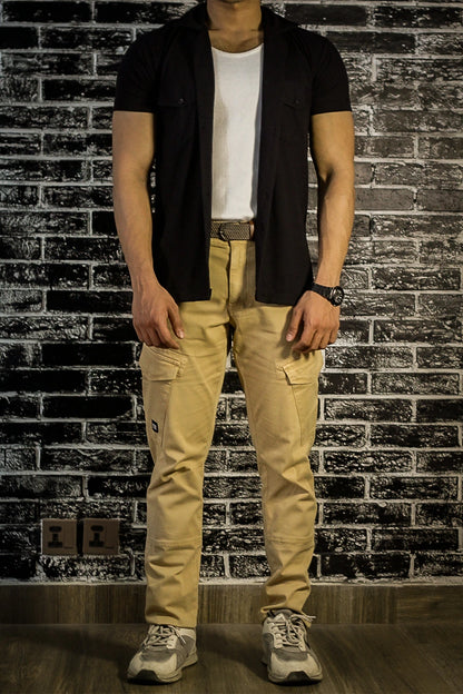 Khaki Biker Cargo Pants 2.0 #0013 (upgraded version)