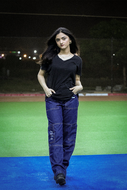 "They Not Like Us" Commando Pants - Classic Blue (Uni-sex)  #0032